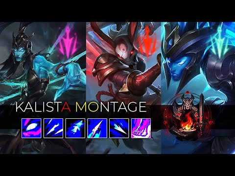 KALISTA MONTAGE #1 League of Legends S11, KALISTA MONTAGE ADC SEASON 11