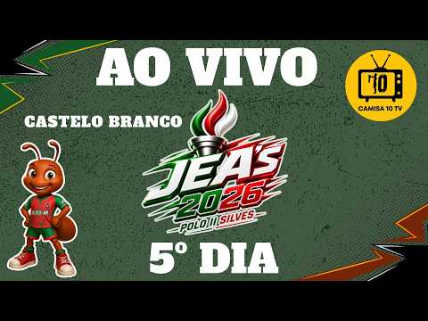 CAMISA 10 TV: NO CASTELO BRANCO | JEA's 2026 | POLO II | SILVES | (12/06/2026)