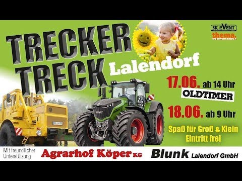1. Trecker-Treck in Lalendorf Teil 2 / Traktorpulling 2017
