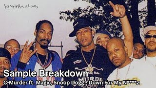 Sample Breakdown: C-Murder ft. Snoop Dogg, Murder - Down For My N****z