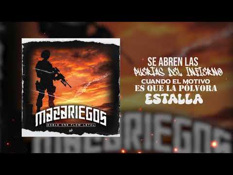 MAZARIEGOS 🪖//VIDEO LYRIC// - Doble ONE
