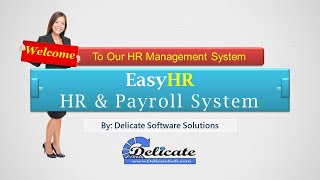 EasyHR  YouTube Video