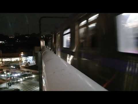 Estação Vila das belezas. Série 500 da linha 5 lilás do Metrô Via Mobilidade