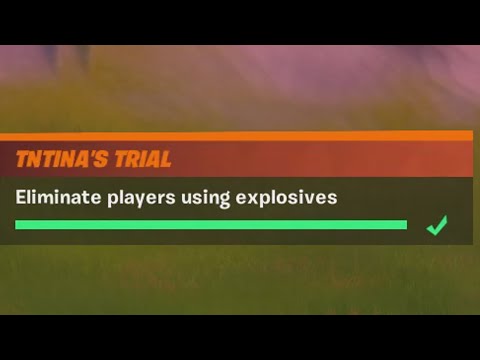 ✅ Eliminate players using explosives - Fortnite week 3 challenges