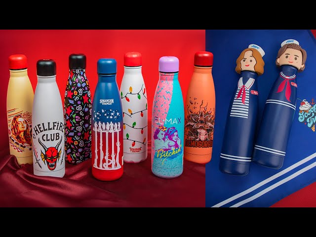 Vídeo relacionado con Cinereplicas Stranger Things - Botella de Agua Aislada Bitchin - 500ml - Licencia Oficial
