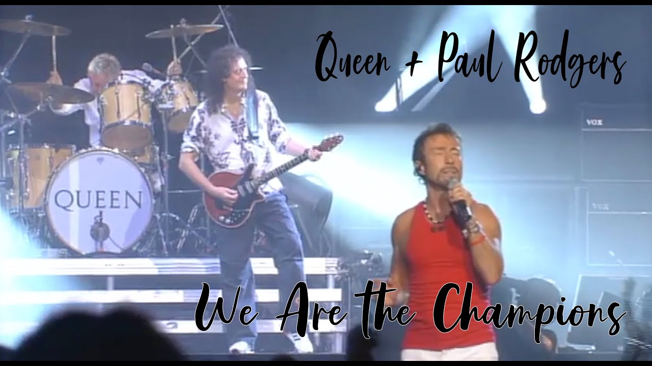Queen @paulrodgers We Are The Champions - Super Live In Japan - YouTube