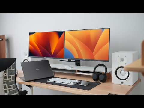 The ULTIMATE Dual Monitor Laptop Setup - 2022!