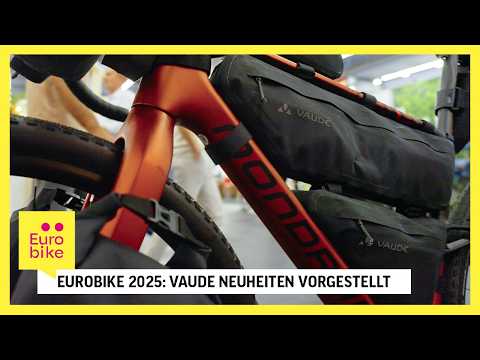 EUROBIKE 2025 | VAUDE 2025 - Ein Klick & sitzt – diese Bikepacking-Tasche ist genial!