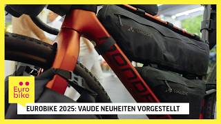 EUROBIKE 2025 | VAUDE 2025 - Ein Klick & sitzt – diese Bikepacking-Tasche ist genial!