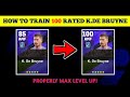 100 Rated Standard K. DE BRUYNE Max Training Tutorial in eFootball 2024 Mobile