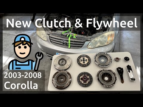 Corolla Clutch & Flywheel Replacement (2003-2008) Without Fully Removing the Transmission
