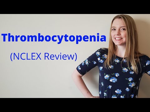 THROMBOCYTOPENIA | NCLEX REVIEW