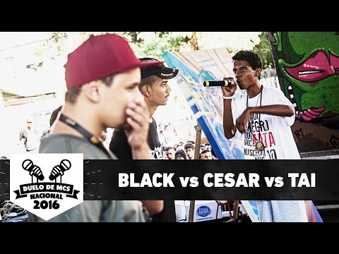 Black (BA) vs Cesar (ES) vs Tai (PE) (1ª Fase) - Duelo de MCS Nacional 2016 - 20/11/16