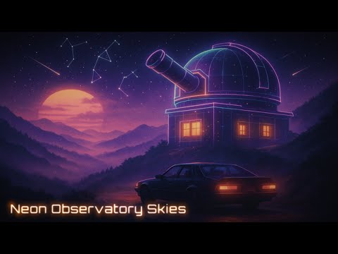 Neon Observatory Skies | Endless Synthwave Soundscapes