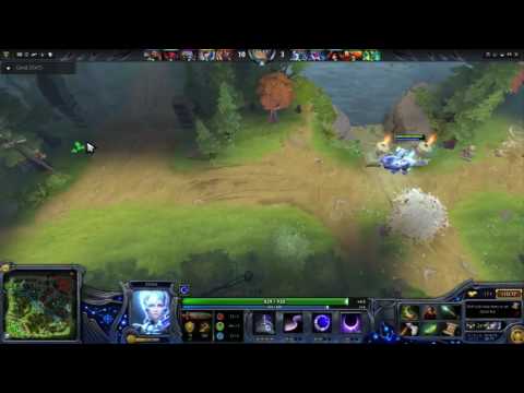 Dota 2 luna with dragon lance