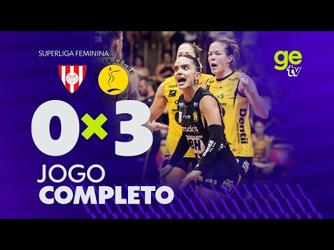 JOGO COMPLETO: TIJUCA X PRAIA CLUBE | SUPERLIGA FEMININA DE VÔLEI | ge tv