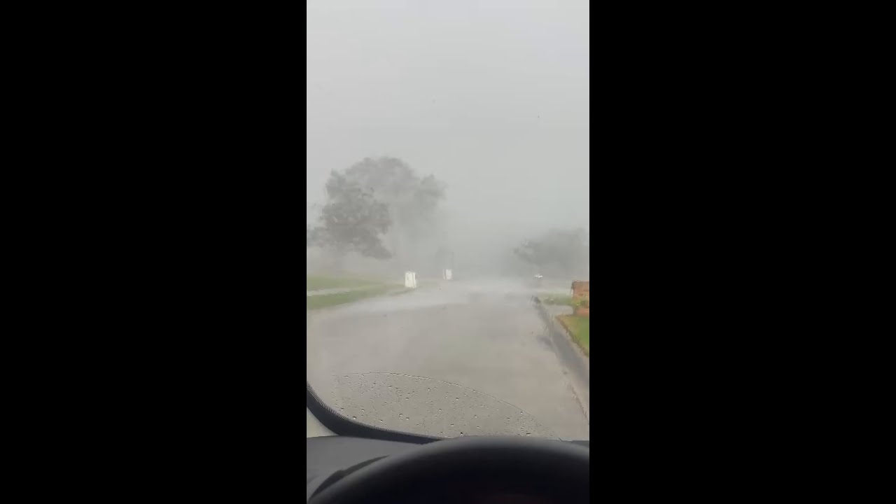 Woman Rides Out Florida Tornado In Her Car