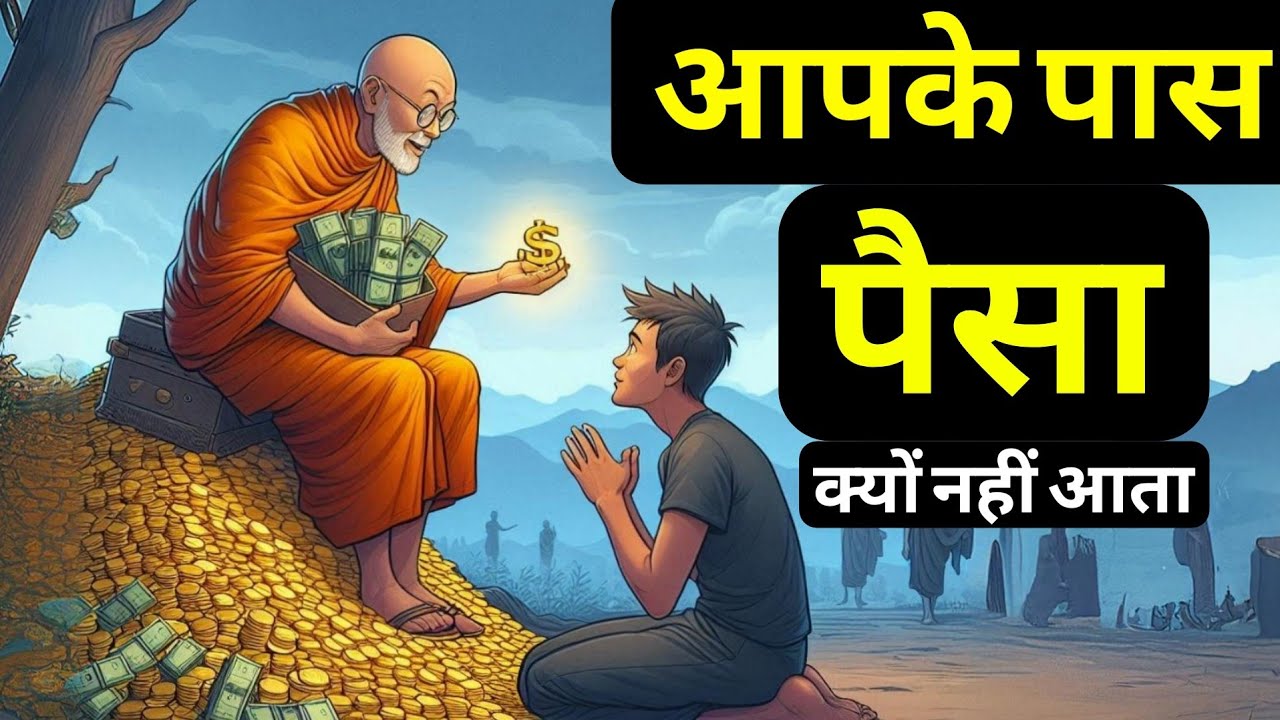 इसलिए तुम्हारे पास पैसा नहीं आता| Buddhist Story On Wealth Creation|