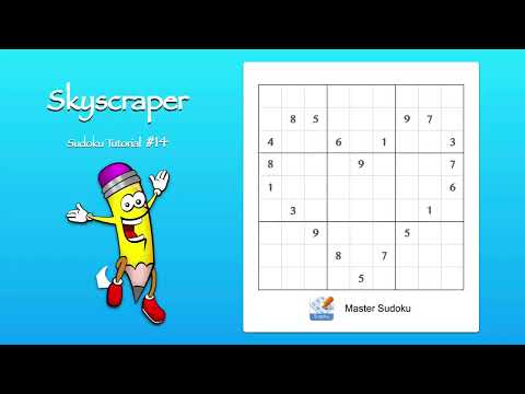 The Sudoku Trick All Expert Solvers Know | Skyscraper Technique | Sudoku Tutorial | Solver Sudoku