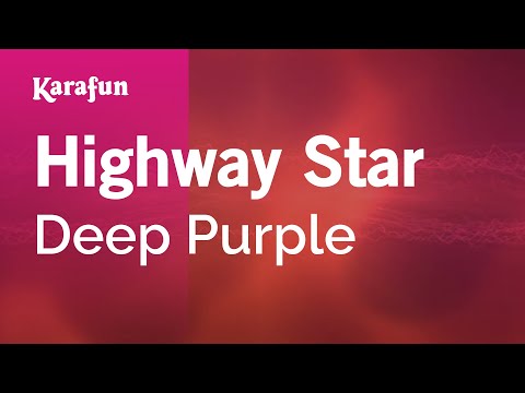 Highway Star - Deep Purple | Karaoke Version | KaraFun