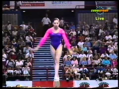18th AA UKR Tatiana Lysenko BB - 1994 Brisbane World Gymnastics Championships 9.162