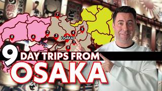 These 9 DAY TRIPS from Osaka are EASY! (Go beyond)