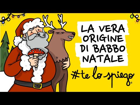 🎅 La vera origine di Babbo Natale: sciamani, funghi e renne volanti! 🍄❄️ | #TELOSPIEGO 🦎