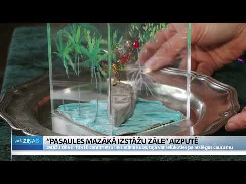 ReTV: Aizputē “Pasaules mazākā izstāžu zāle”