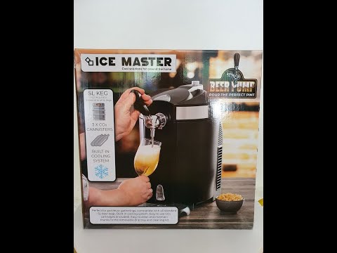 Ice Master Bierzapfanlage für 5-Liter-Fässer Klarstein Clone