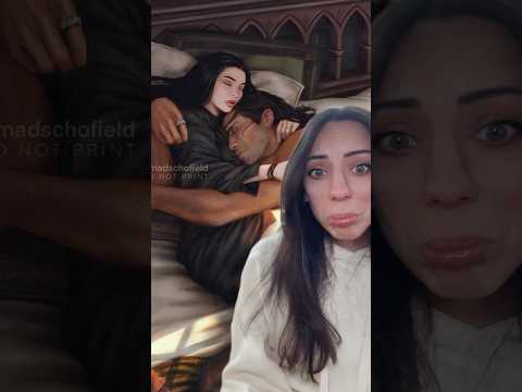 Throne of Glass Fan Art of Lorcan and Elide #throneofglass #sarahjmaas #bookart #booktube