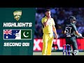 Australia V Pakistan Second ODI ODI Series 2024 25