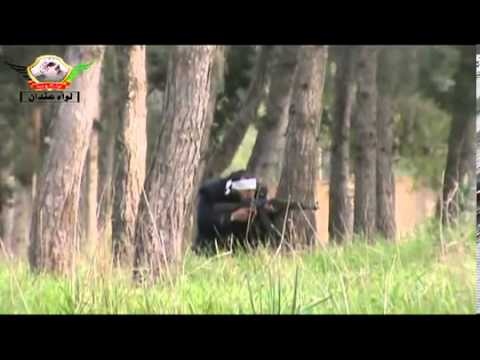 تقدم وانتشار مقاتلي لواء التوحيد أثناء اقتحام نقاط قوات النظام ضمن مجريات معركة السيطرة على مدرسة المشاة في ريف حلب