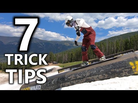 7 Snowboard Trick Tips at Woodward Copper