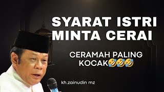 Download lagu 🔴CERAMAH KH ZAINUDIN MZ FULL LUCU MP3 - APAKAH ISTRI BOLEH MINTA CERAI? mp3