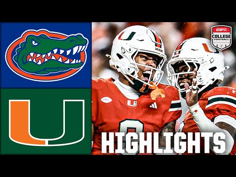 Florida Gators vs. Miami Hurricanes | Full Game Highlights | ESPN College Football