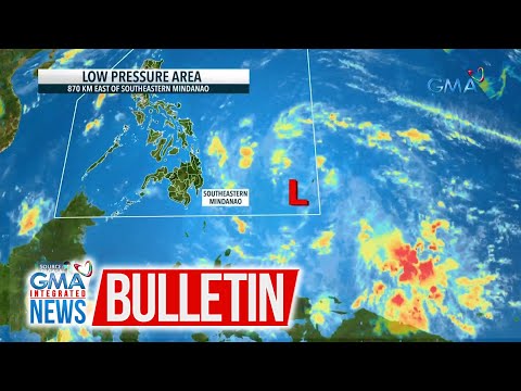 PAGASA – LPA sa Silangan ng Mindanao, posibleng maging bagyo… GMA Integrated News Bulletin