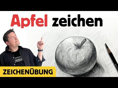 Apfel Zeichnen Lernen - Einfache Anleitung
