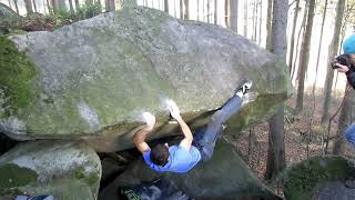 Video thumbnail of Magicwood, 7C. Žulový Vrch