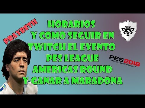 PES 2018 PES LEAGUE AMERICAS ROUND HORARIOS Y CÓMO SEGUIRLO POR TWITCH