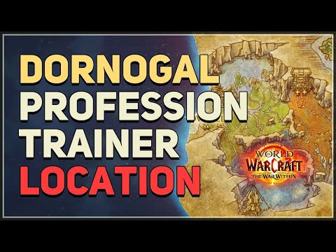 Dornogal Enchanting Profession Trainer Location WoW The War Within