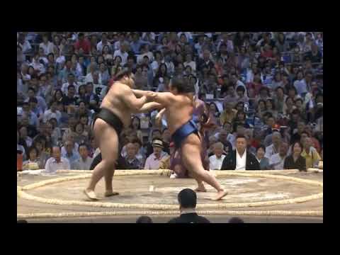 Chiyonokuni vs Takayasu July BashoNagoya Day 3