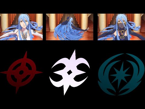 Fire Emblem Fates | Intro Comparison Birthright, Conquest and Revelation