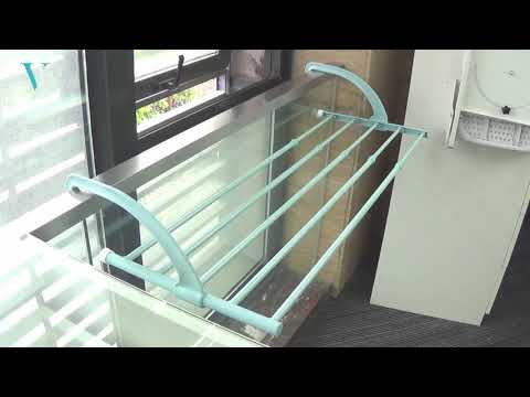 Venace retractable balcony clothes drying rack