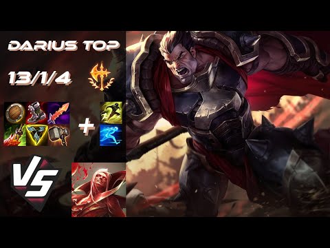 TOP Darius vs Vladimir - EU Grandmaster Patch 25.19