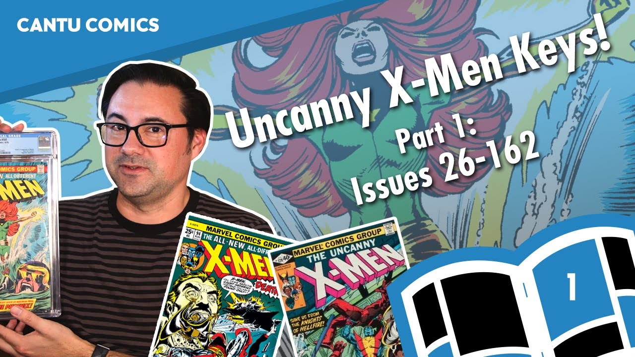 Top X-Men Keys Comic Book Collection MCU: 1st Phoenix Kitty Pryde Best Top Valuable Collection Part1