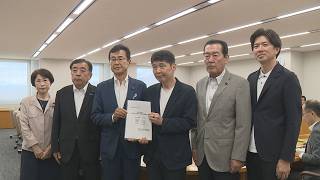 ９月補正予算に向け　自民党群馬県議団が重点施策など要望 (26/08/28)