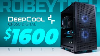 Fantastic Gaming Performance for only $1600: The DeepCool CH360 Digital PC Build