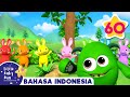 Kelinci Pelangi Belajar Warna Kartun Lagu Anak Populer Little Baby Bum Bahasa Indonesia