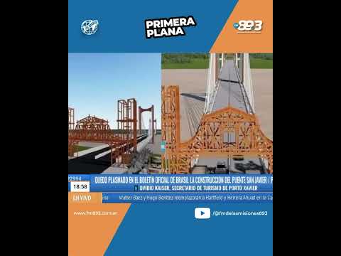 Brasil oficializó la construcción del Puente San Javier–Porto Xavier