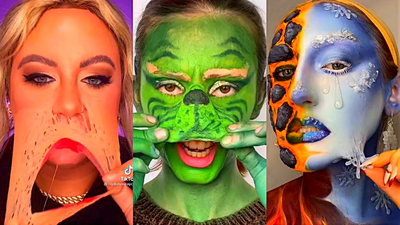 Removal of Special Effects (SFX) Makeup vs No Makeup